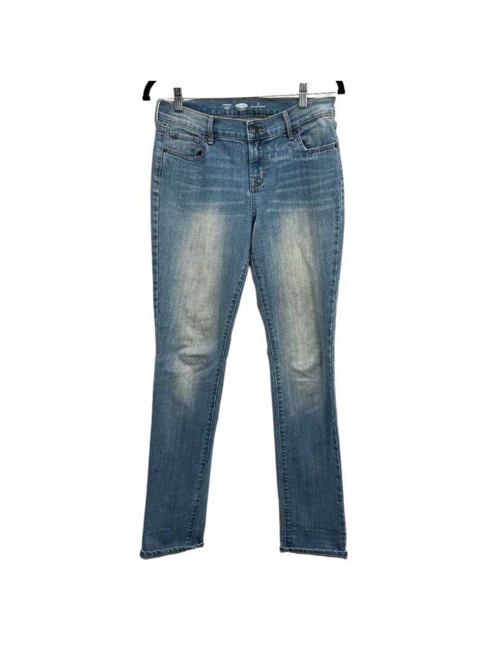 Old Navy Medium Wash Straight Leg Denim Jeans Size 27